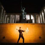 spectacle de feu paris