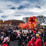 Dragon ballon rouge et jaune 1